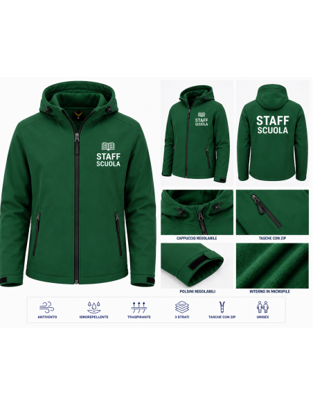 Softshell Scuola Personalizzato