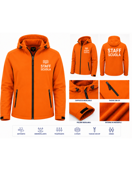 Softshell Scuola Personalizzato