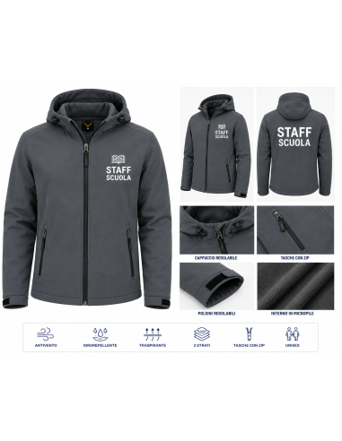 Softshell Scuola Personalizzato