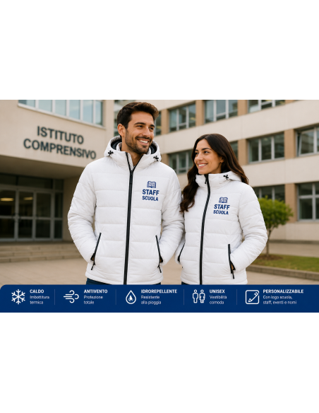 Giubbotto Invernale Scuola Personalizzato