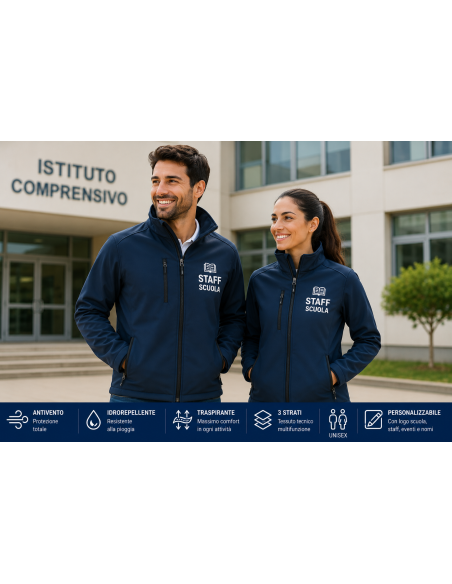 Softshell Scuola Personalizzato