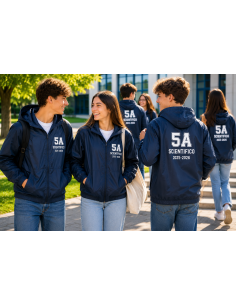 Giacca Antivento Scuola Personalizzata
