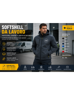 Softshell da lavoro