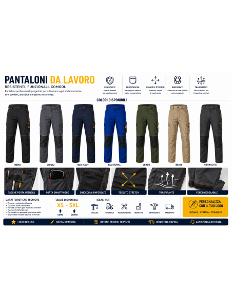 Pantalone da lavoro