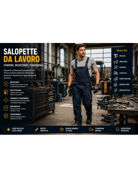 Salopette da lavoro