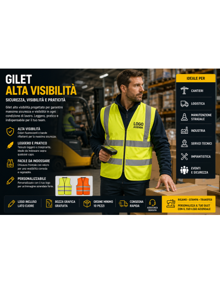 Gilet Alta visibilità