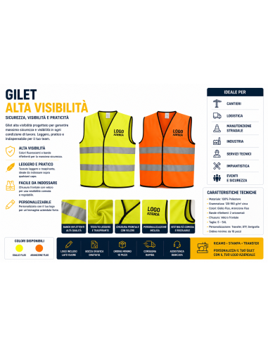 Gilet Alta visibilità