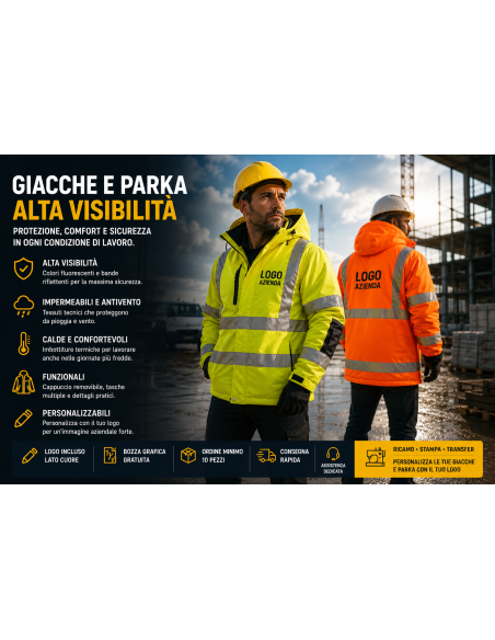 Giacch e Parka Alta visibilità