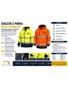 Giacch e Parka Alta visibilità 2