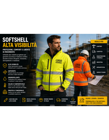 Softshell alta visibilita