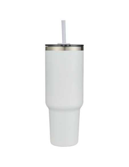 Tazza con isolamento sottovuoto in rame a doppia parete certificata RCS con cannuccia da 1200 ml Sydney