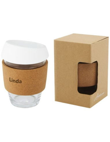 Bicchiere da 360 ml in vetro borosilicato con...