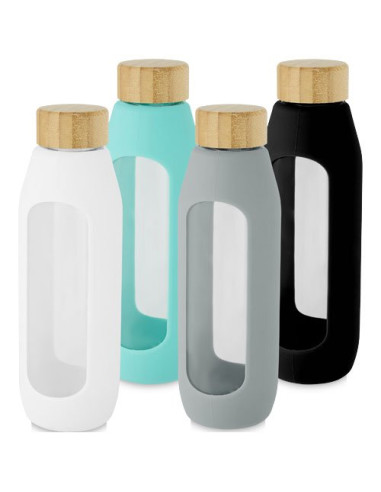 Borraccia in vetro borosilicato da 600 ml con...