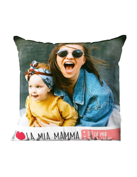 CUSCINO PERSONALIZZATO VARIE DIMENSIONI