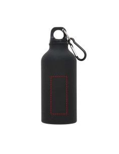 Borraccia sportiva Oregon opaca con moschettone da 400 ml