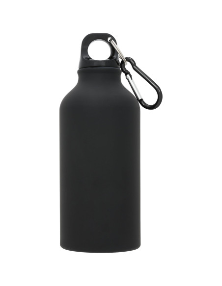 Borraccia sportiva Oregon opaca con moschettone da 400 ml