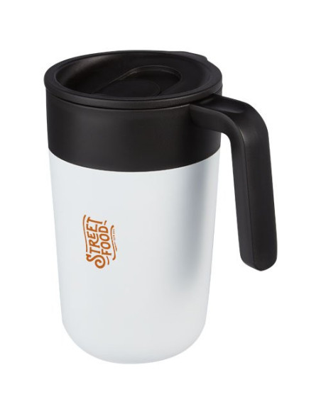 Tazza da 400 ml a doppia parete in materiale riciclato Nordia