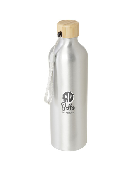 Borraccia in alluminio riciclato certificato RCS da 770 ml Malpeza