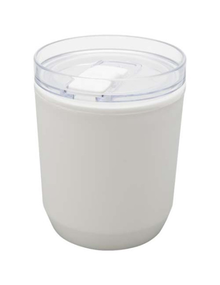 Bicchiere a doppia parete in plastica riciclata da 180 ml Hudson