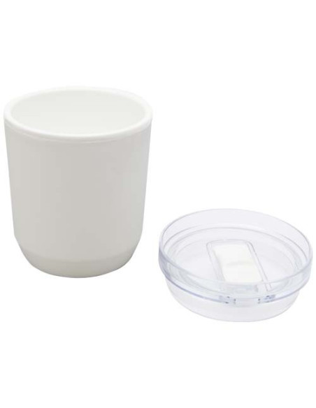 Bicchiere a doppia parete in plastica riciclata da 180 ml Hudson