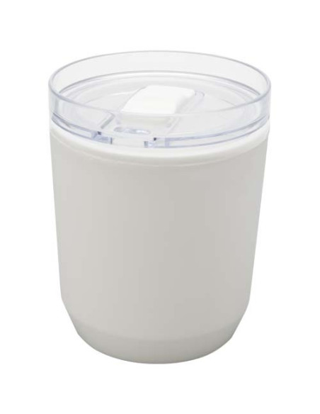 Bicchiere a doppia parete in plastica riciclata da 180 ml Hudson