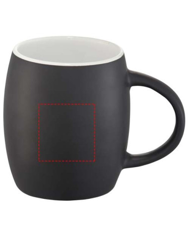 Tazza in ceramica Heart con coperchio in legno...