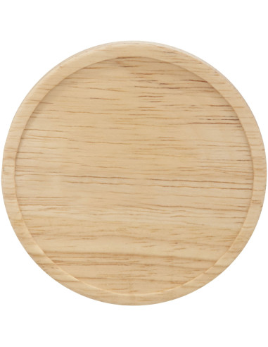 Tazza in ceramica Heart con coperchio in legno...
