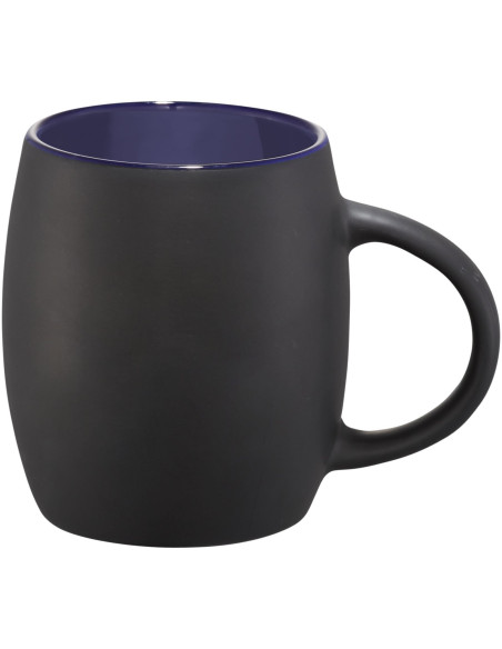 Tazza in ceramica Heart con coperchio in legno da 400 ml