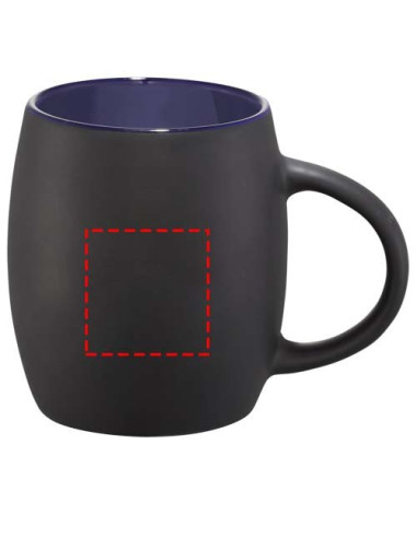 Tazza in ceramica Heart con coperchio in legno...