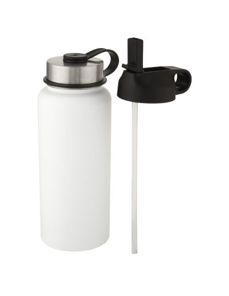 Borraccia sportiva Supra da 1l con isolamento sottovuoto in rame con 2 coperchi