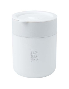 Bicchiere in ceramica con involucro in silicone e... 2