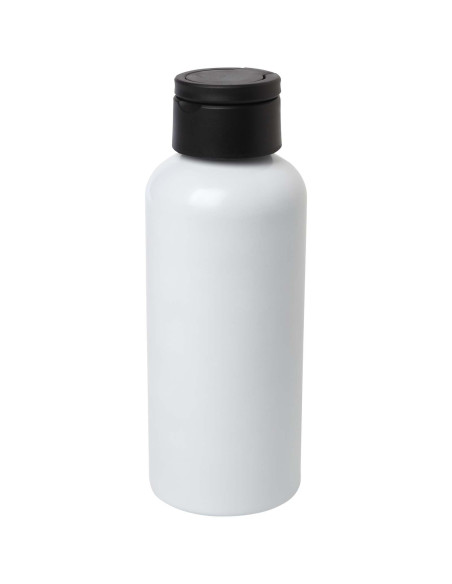 Borraccia in alluminio riciclato certificato RCS con coperchio in PET riciclato da 600 ml Oregon