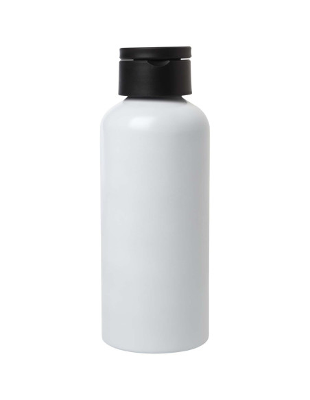 Borraccia in alluminio riciclato certificato RCS con coperchio in PET riciclato da 600 ml Oregon