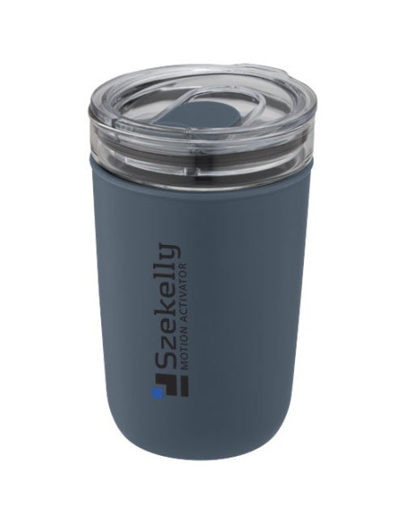 Bicchiere Bello da 420 ml in vetro con parete esterna in plastica riciclata