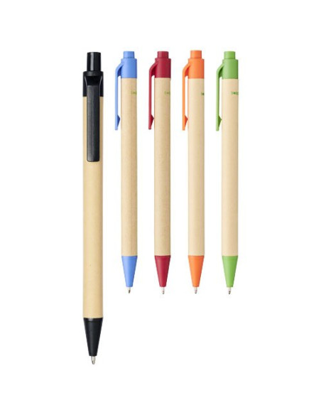 mais – Penna a sfera Berk in cartone riciclato e plastica derivata dal – 107384