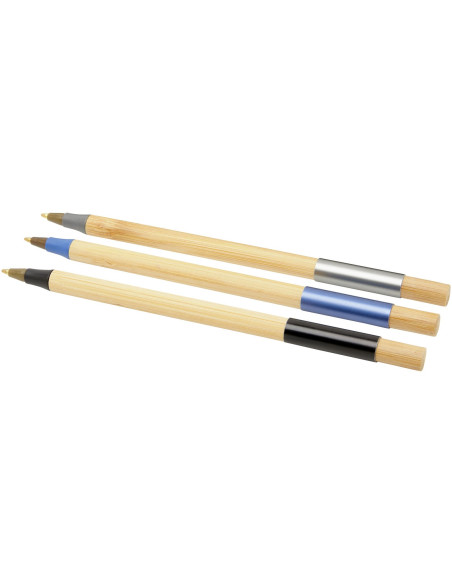 Kerf – Set di 3 penne in bambù – 107779