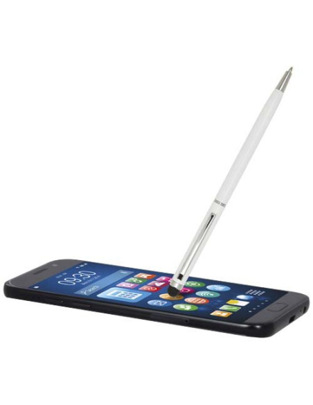 Ore – Penna a sfera in alluminio con stylus – 106256