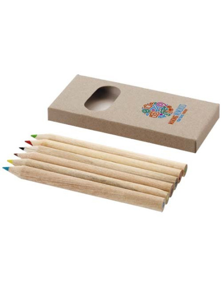 Set di matite per disegnare/colorare da 6 pezzi Artemaa