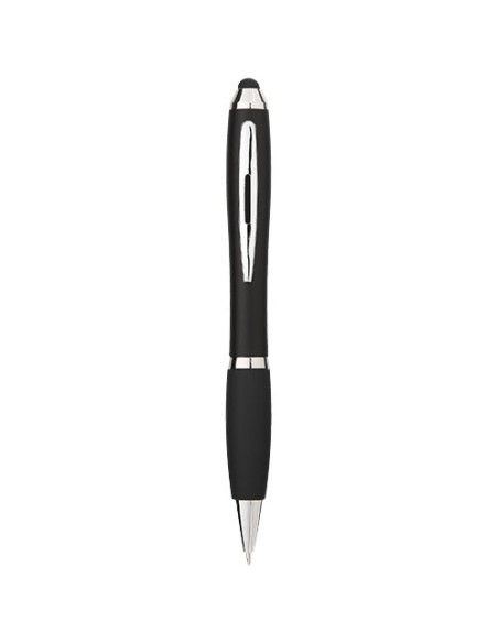 Nash – Penna a sfera colorata con stylus e impugnatura nera – 106903