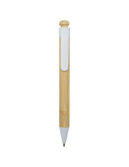 Rattan – Penna a sfera in plastica riciclata e bambù – 106026