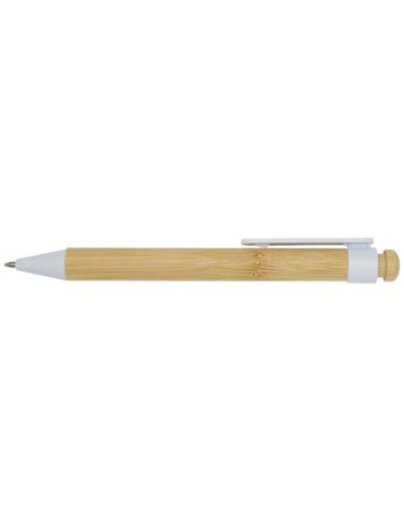 Rattan – Penna a sfera in plastica riciclata e bambù – 106026
