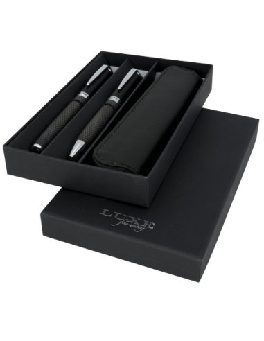 Carbon – Set regalo con coppia di penne e...