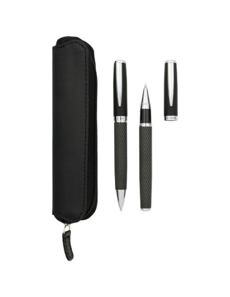 Carbon – Set regalo con coppia di penne e sacchetto – 107110
