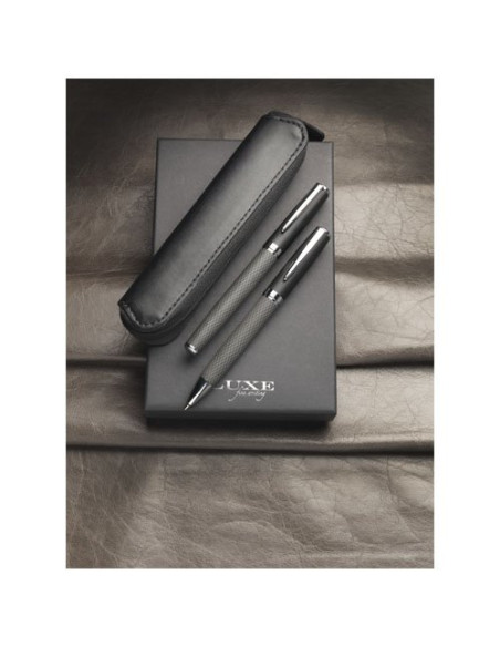 Carbon – Set regalo con coppia di penne e sacchetto – 107110