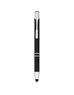Moneta – Penna a sfera metallica con stylus – 107298