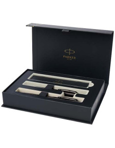 Parker IM – Set penna a sfera e penna roller acromatiche...
