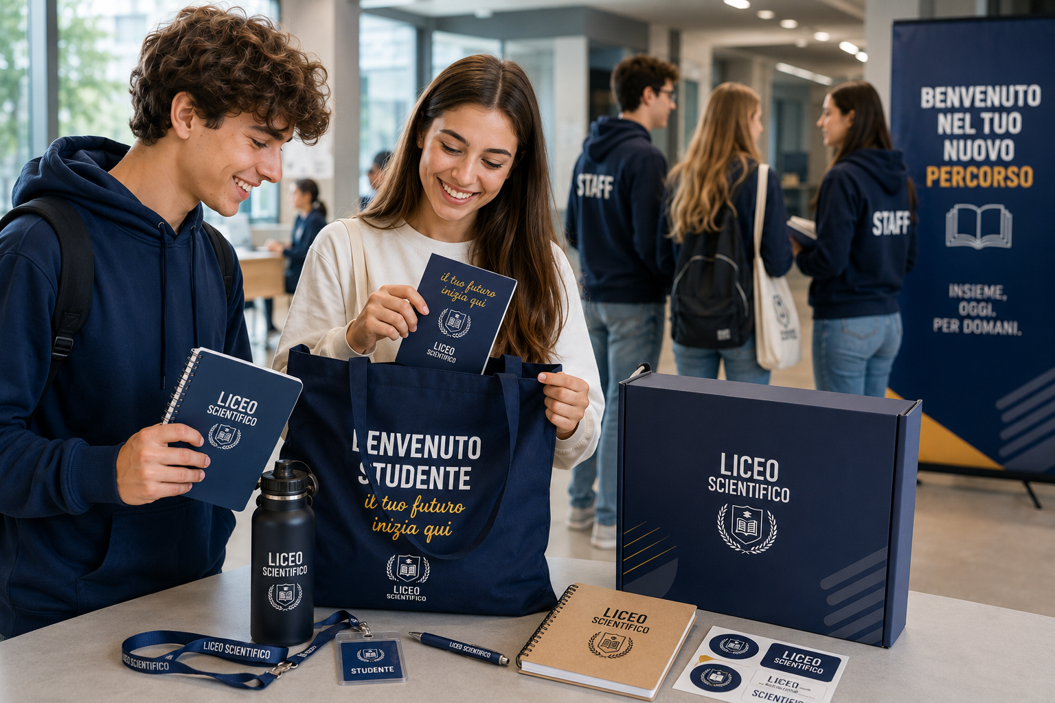Kit Benvenuto Studente Personalizzato