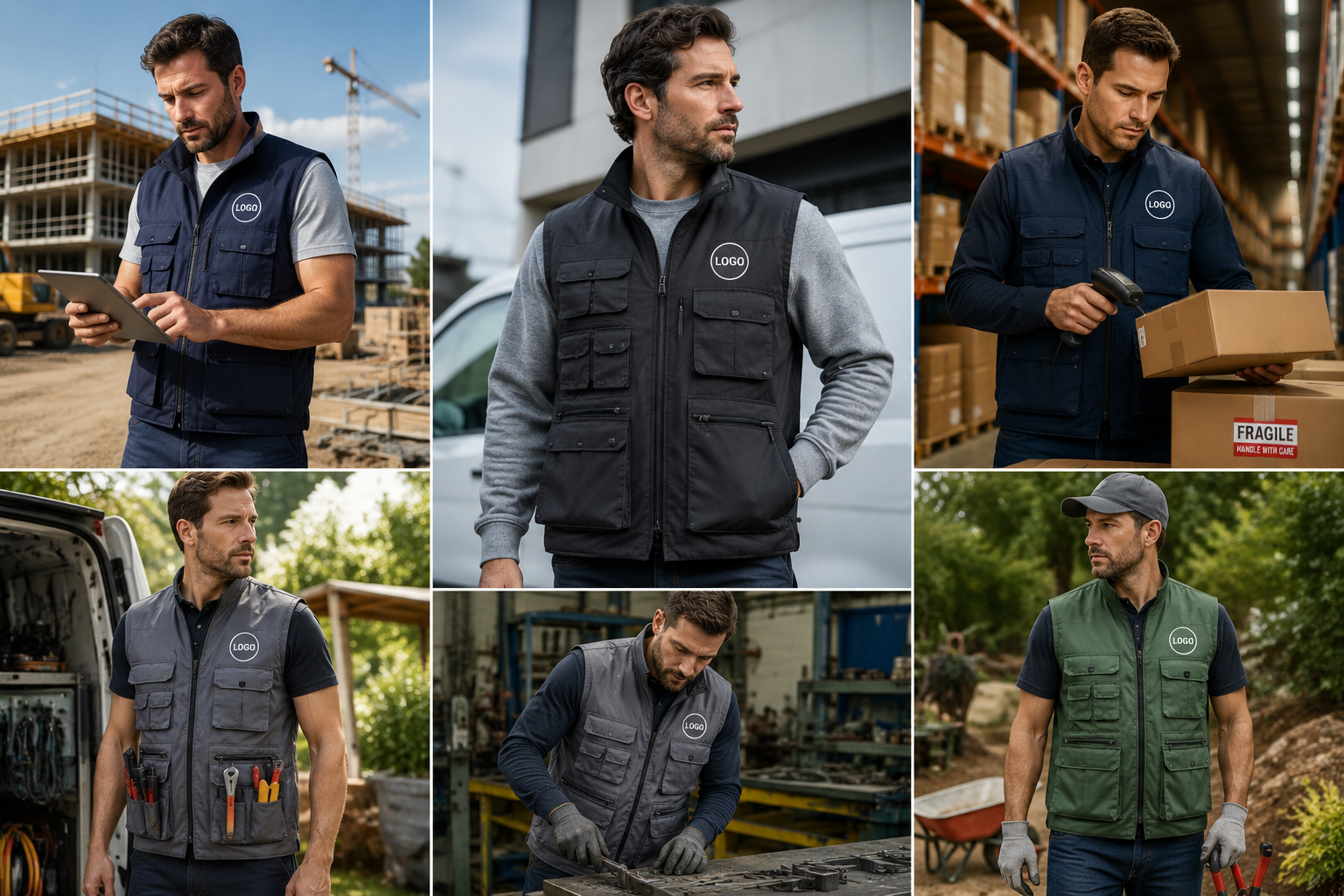 Gilet da Lavoro Personalizzato
