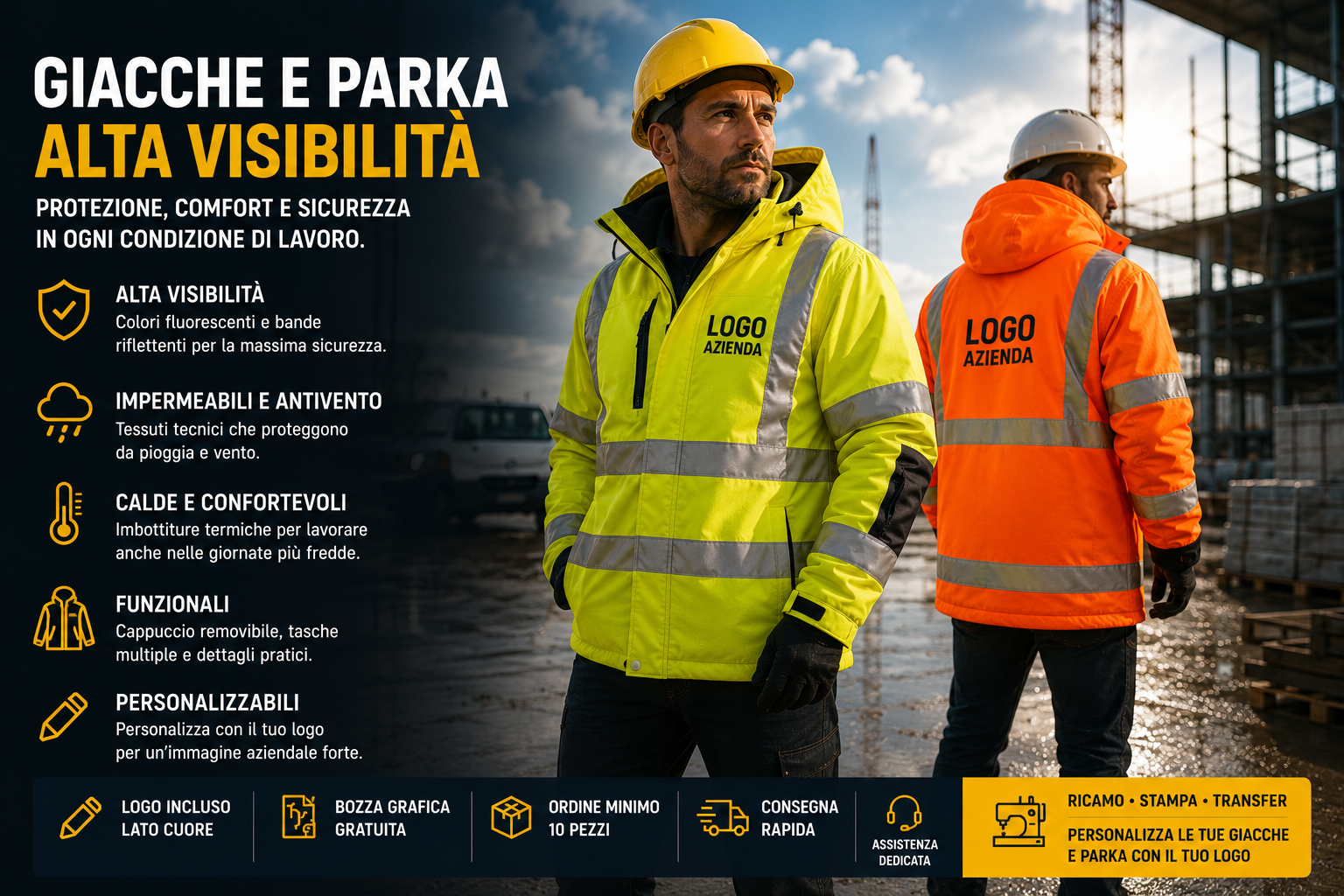 Giacche e Parka Alta Visibilità